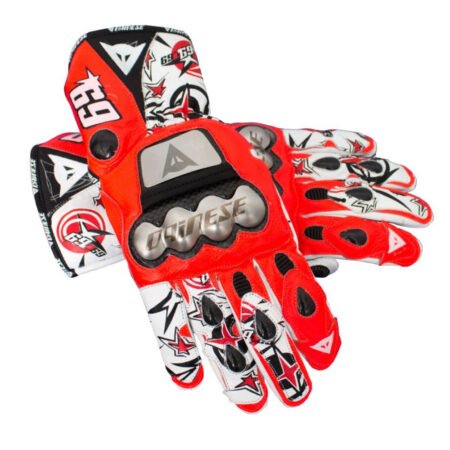 Nicky Hayden GP 2019 Leather Gloves For MotoGP