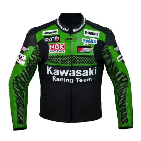 Kawasaki Ninja Redbull Motorbike Leather Jacket