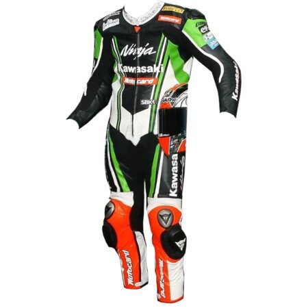 Tom Sykes Kawasaki Ninja MotoGP 2018 Champion Leather Suit