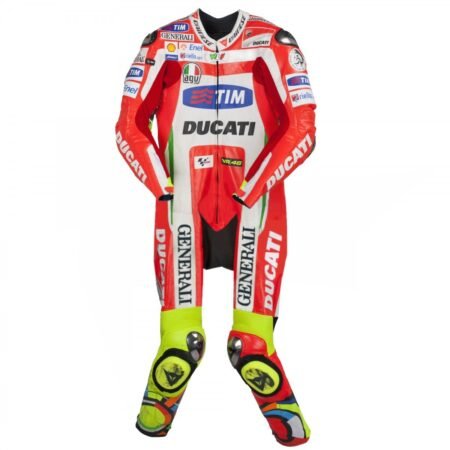 Valentino Rossi Ducati Motorcycle MotoGP 2012-2013 Leather Suit