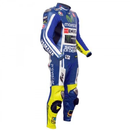 Valentino Rossi Yamaha Movistar M1 Motorcycle MotoGP Leather Suit