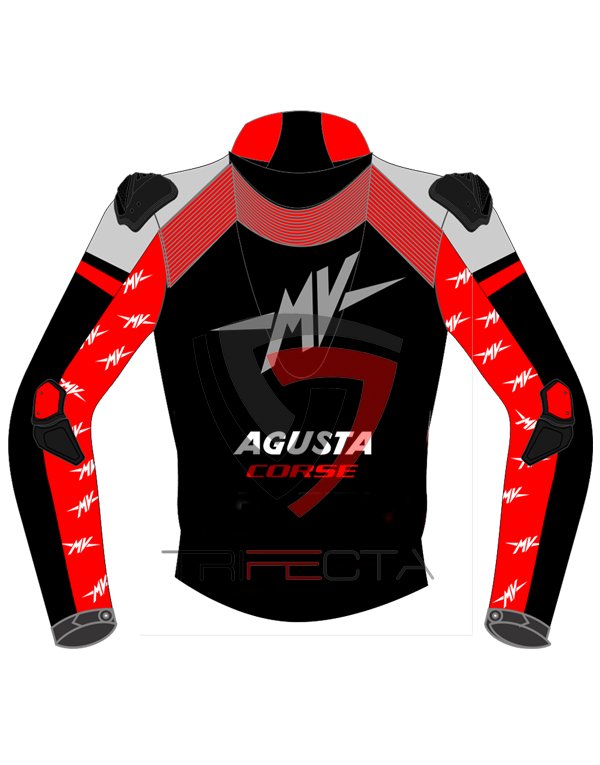 Mv agusta leather on sale jacket