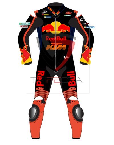 KTM MOTORCYCLE LEATHERS SUIT BINDER RED BULL MOTOGP 2021