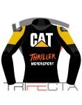  Jack Miller Thriller Caterpillar Leather Race Jacket