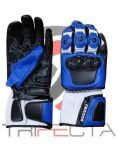 Suzuki GSXR Motorcycle Racing Gloves